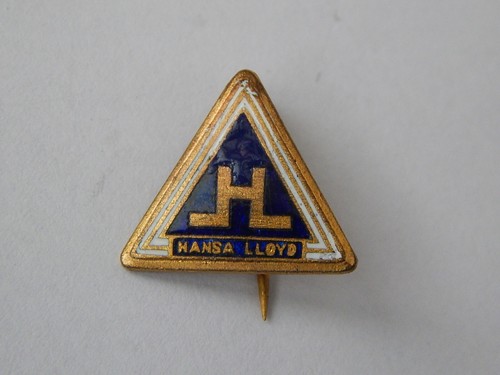 Hansa lloyd brosche original - hansa,