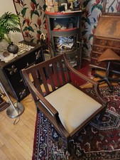 Jugendstil Holzsessel