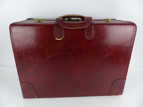 Tlg vintage lederkoffer - vintage,
