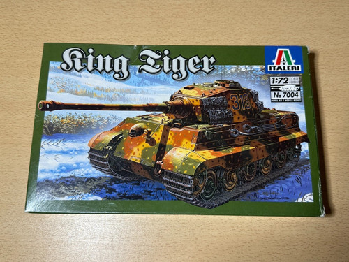 Italeri king tiger - king,