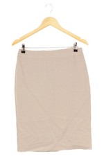 ILSE JACOBSEN Damen Bleistiftrock Gr. 36/S Beige Elegant Business Midi
