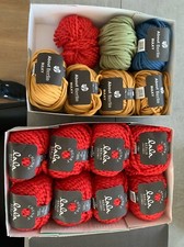 Wolle von About Berlin, lala chunky und bulky, Konvolut insg.   700g