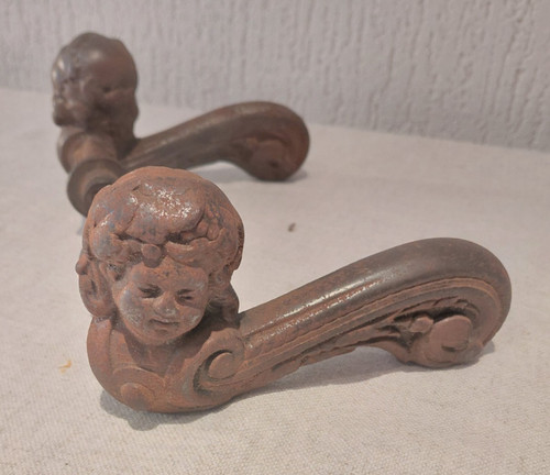 Antiker türdrücker groß - antiker,