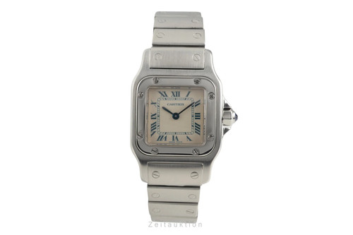 Cartier santos galbeé stahl - santos,