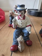 Gilde Clowns Figur Mit Hund