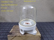 Lindner Lisilux Glaskolbenlampe E27 L0S 308 Deckenleuchte Wandleuchte Porzellan