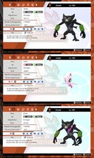 Zarude normal+Papa + Celebi