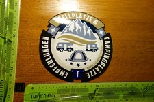 Alter Aufkleber Camping Caravan Campingplatz Wohnmobil STELLPLÄTZE Empfehlungen