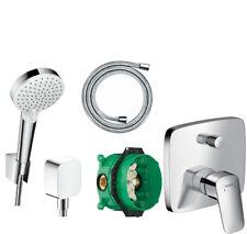 Hansgrohe Unterputz Badewannenarmatur Logis Croma 100 Ibox Wanne UP BW Set A51O
