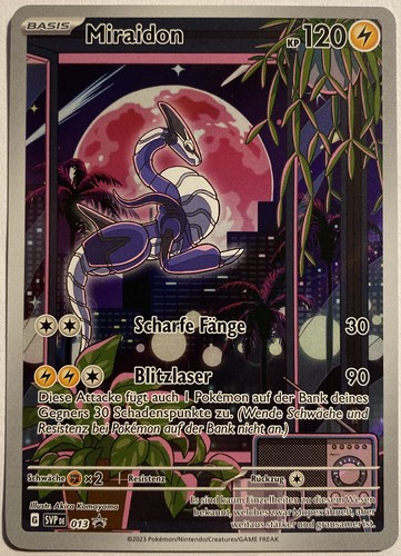 Pokemon miraidon holo - holo, |