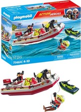 Playmobil Feuerwehrboot mit