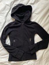 Fleecejacke Marke: Madonna  Gr. XS /XXS 34 32 schwarz Damen Mädchen