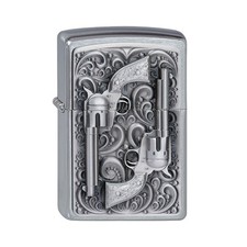 Zippo Revolver, chrom