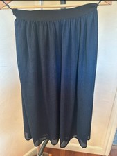 MARELLA MAX MARA Plissee Rock dunkelrot Paisley Futter Gummizugbund  XL 48/50