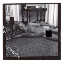 SCHÖNER NACKTER BLONDER MANN mit TANLINES Aktfoto * 70s US Vintage / Gay Int #1