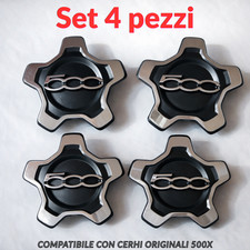 4x Fiat 500X Nabendeckel 334