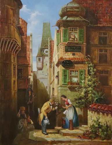 ölgemälde 30x40 carl - Ölgemälde,