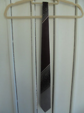 Krawatte rotbraun-grau mit Muster