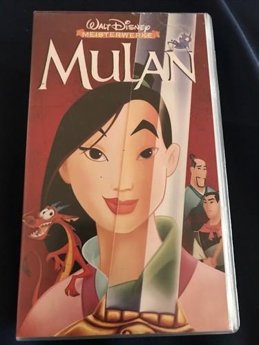 Mulan vhs video kassette - mulan,