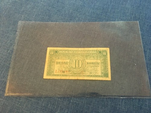 Banknote korun 1945 - banknote, 10