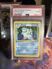 Pokemon Turtok Blastoise 1st