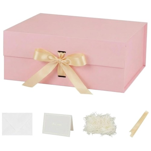 Geschenkbox rosa magnetisch - geschenkbox,