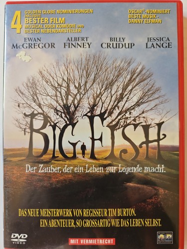 Dvd film big fish der - big,