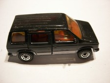 1984 DODGE CARAVAN SCHWARZ  MATCHBOX SUPERFAST MB128 MADE IN ENGLAND 1983