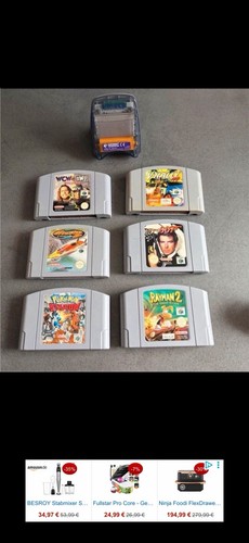 Nintendo spielepaket 6 - 64, spielepaket,