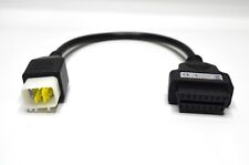 Adapter für KSR Brixton Benelli Kawasaki Znen Delphi ECU 6 Pin zu OBD2 Bike