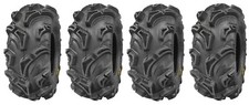 4x ATV Gelände Reifen Sun-F A-048  Warrior  25x8-12  &  25x10-12  Reifensatz  