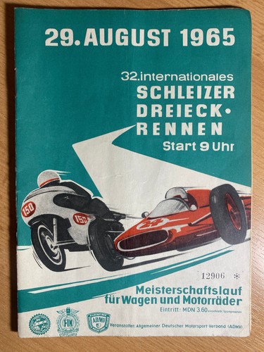 Rennprogramm schleizer dreieck - rennprogramm,