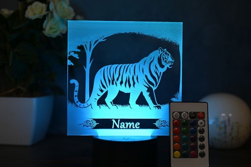 Personalisierte led tiger - led,