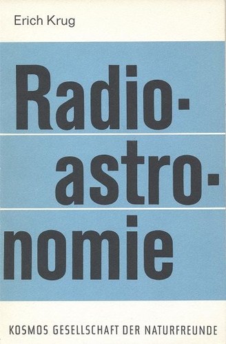 Radioastronomie kosmos - radioastronomie.,