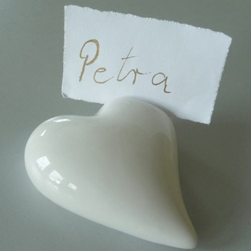 Platzkarte hochzeit porzellan - hochzeit,