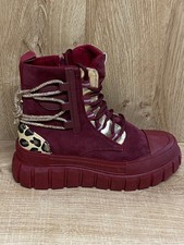 Damen Sneakers Gr. 38 Weinrot