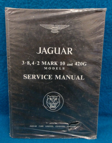 Original jaguar service manual - original,