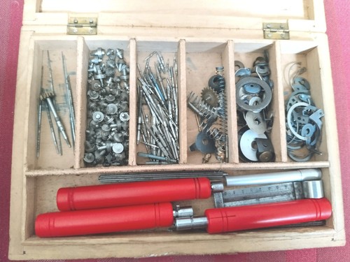 Altes uhrmacher set - uhrmacher-set, /
