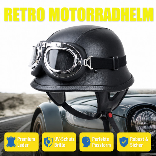 Halbschale motorradhelm - halbschale,
