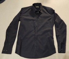 Grin&Bear Hemd Herren Slim Fit Navy Gr.M