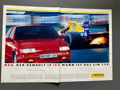 Renault 16v williams formel - 19,