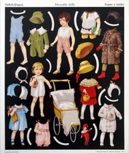 Schreiber Bastelbogen Ankleide