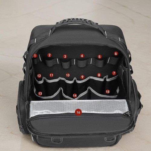 Werkzeugrucksack mit mehreren - werkzeugrucksack,