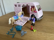 Playmobil 71237 Pferdetransporter rosa Reiterhof