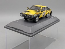 Modellautos 1:43 Schuco Opel Kadett C Coupe GTE Rallye 1976 #14 mit Vitrine