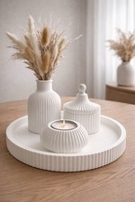 Modernes Keramik Deko Set