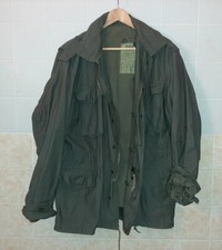 Commando Gr. M US Army M-65 Feldjacke Oliv Field Jacket Medium Regular Vintage