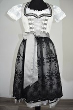 Krüger Dirndl grau Ornamente