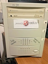 Fujitsu SCSI-Gehäuse mit Waitec CD Brenner und HD SCSI 1GB für AMIGA