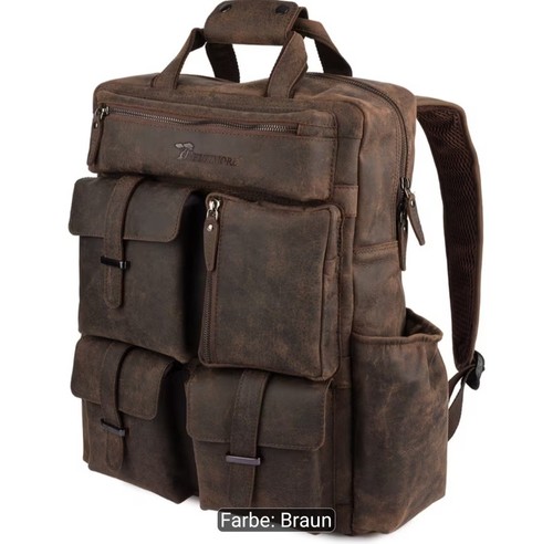 Lederrucksack